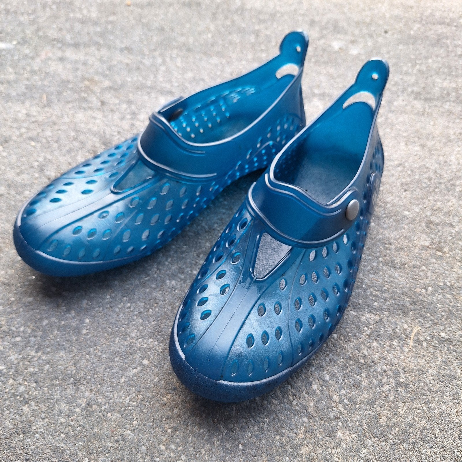 Blauwe waterschoenen Skim 33/34, Jongen of Meisje, Overige typen, Ophalen of Verzenden, Zo goed als nieuw