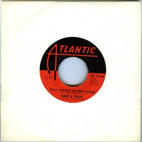 Soul sister brown sugar - Sam and Dave, Cd's en Dvd's, 7 inch, Ophalen of Verzenden, Zo goed als nieuw, Overige typen