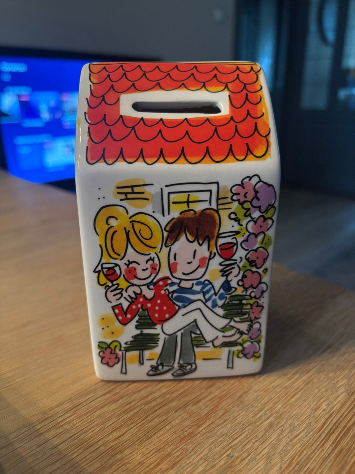 Spaarpot Blond Amsterdam, nieuw, Verzamelen, Ophalen, Nieuw, Steen, Aardewerk of Keramiek, Overige thema's
