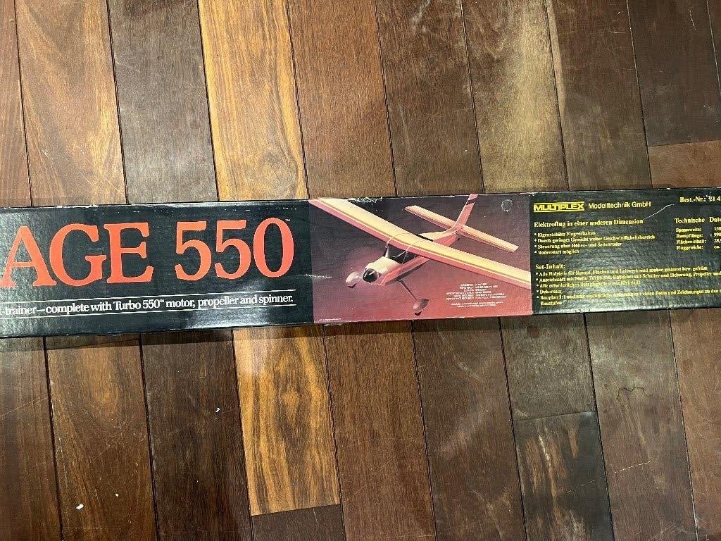 Mirage 550 Carl goldberg, Ophalen of Verzenden, Nieuw, Elektro