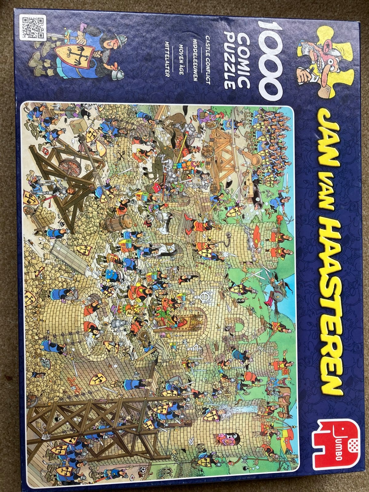 Jan van Haasteren 1000 stukjes, Hobby en Vrije tijd, Denksport en Puzzels, Ophalen of Verzenden, 500 t/m 1500 stukjes, Zo goed als nieuw