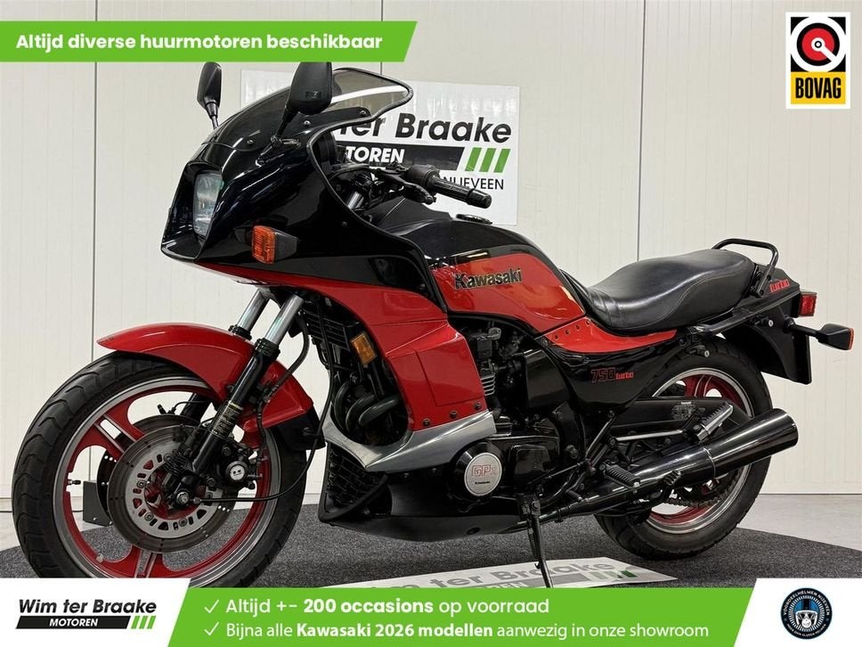 KAWASAKI GPZ 750 TURBO (bj 1985) 64,282 mls, Motoren, Motoren | Kawasaki, 4 cilinders, Motorrijbewijs A, Bedrijf, Onbekend