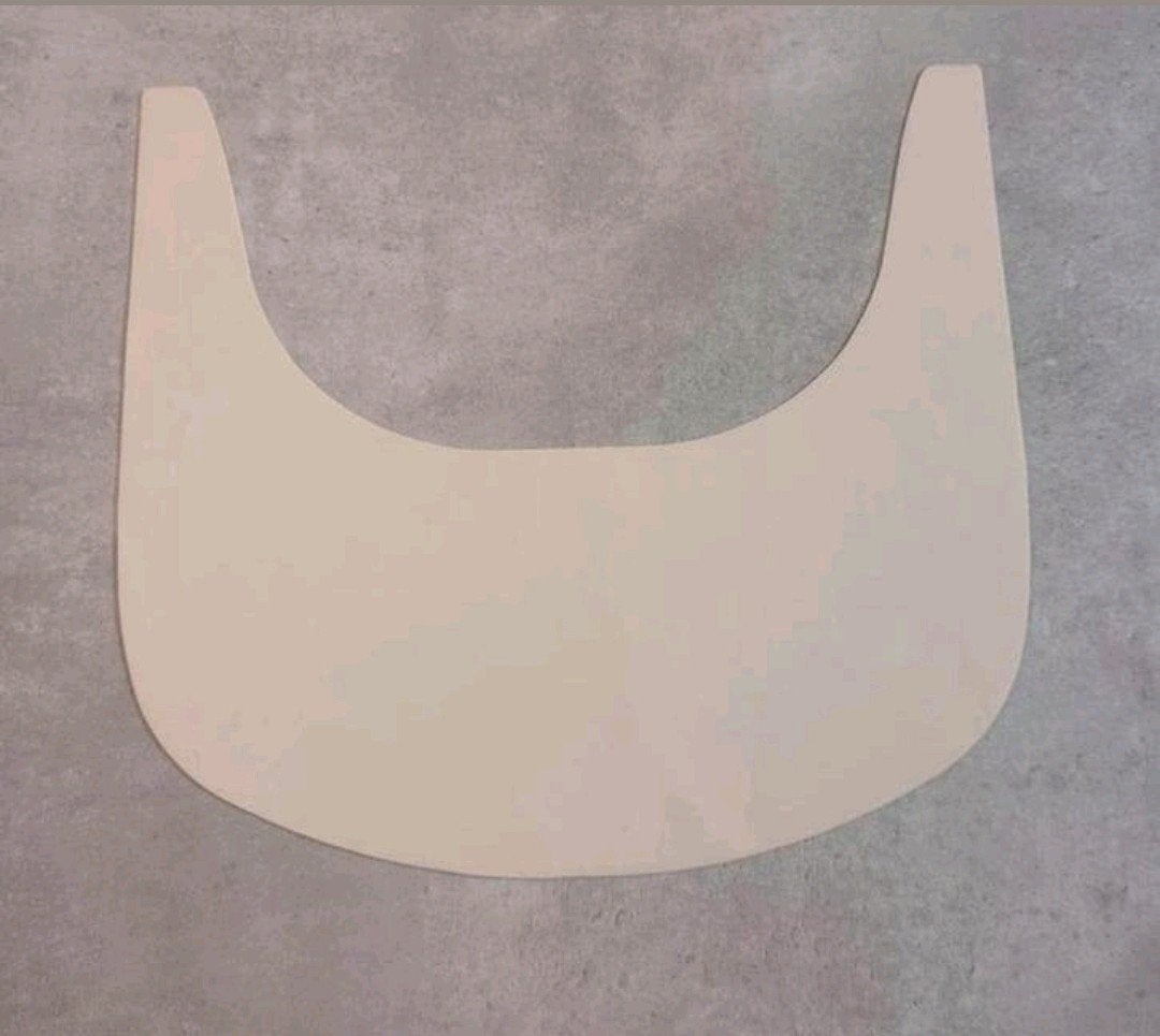 Nieuwe siliconen playtray placemat - beige, Ophalen of Verzenden, Nieuw, Meegroeistoel, Afneembaar eetblad