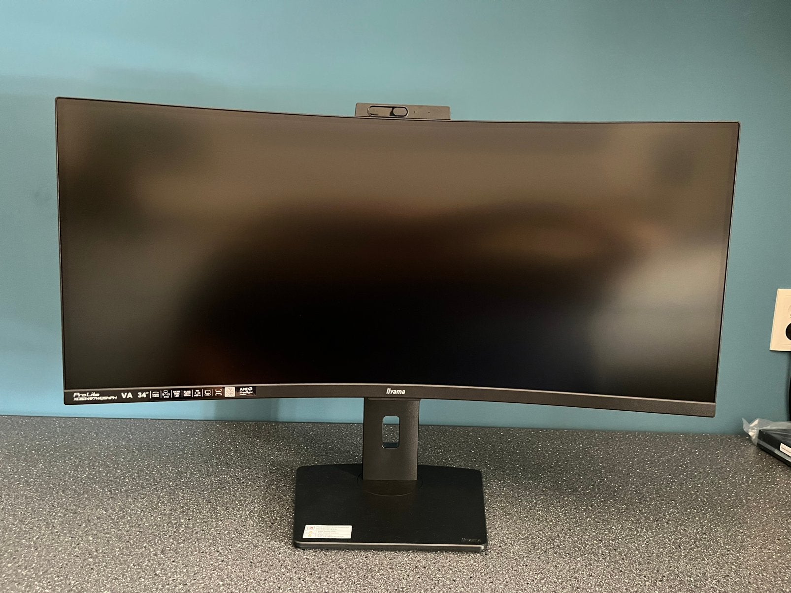 IIyama 34 inch Curved monitor (nieuw), Computers en Software, Ophalen, Zo goed als nieuw, Curved, IPS