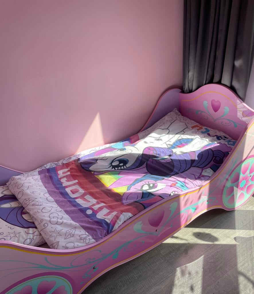 Prinsessenbed, Ophalen, Zo goed als nieuw, 180 cm of meer, 85 tot 100 cm