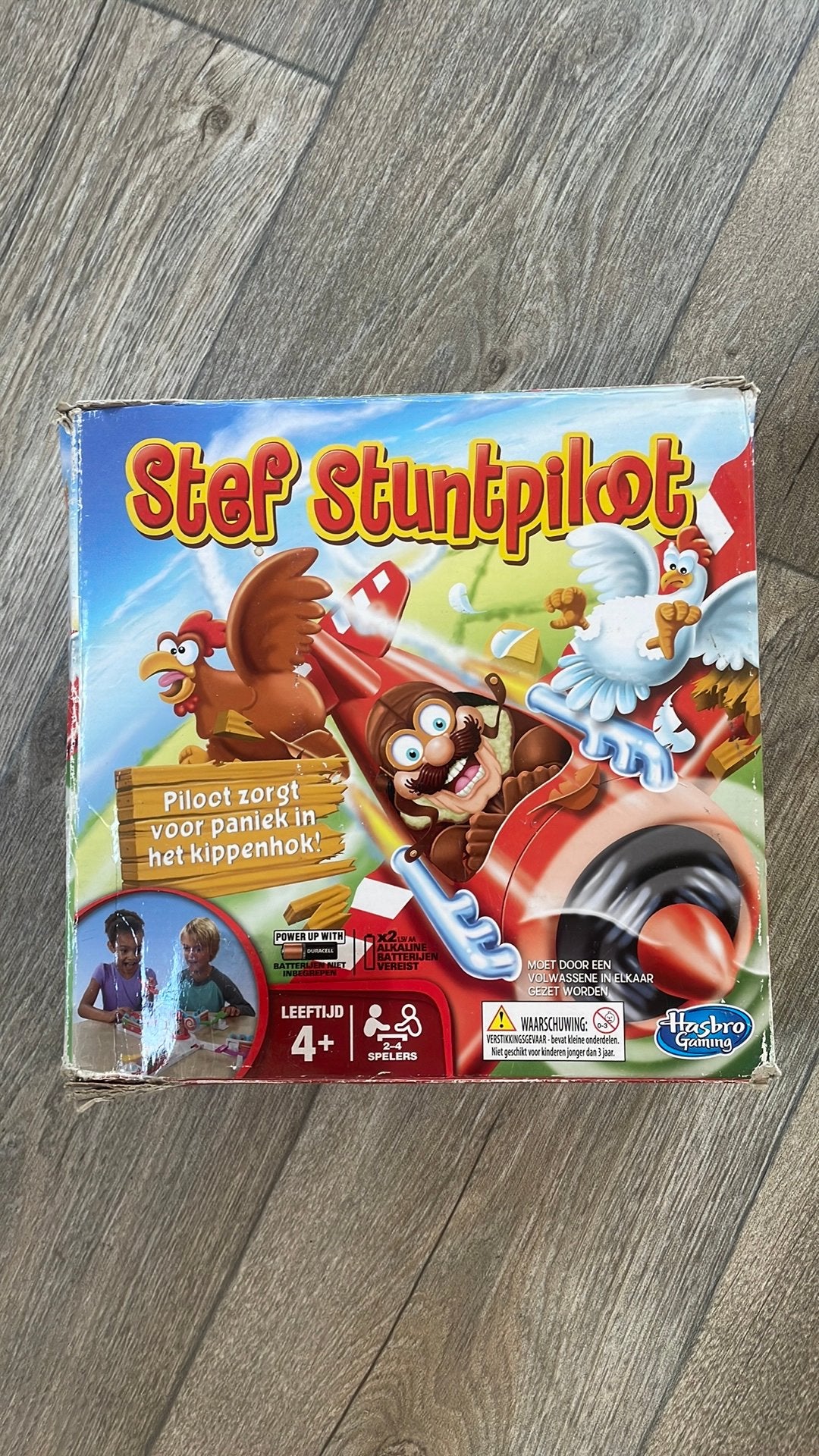 Stef stuntpiloot, Ophalen, Gebruikt