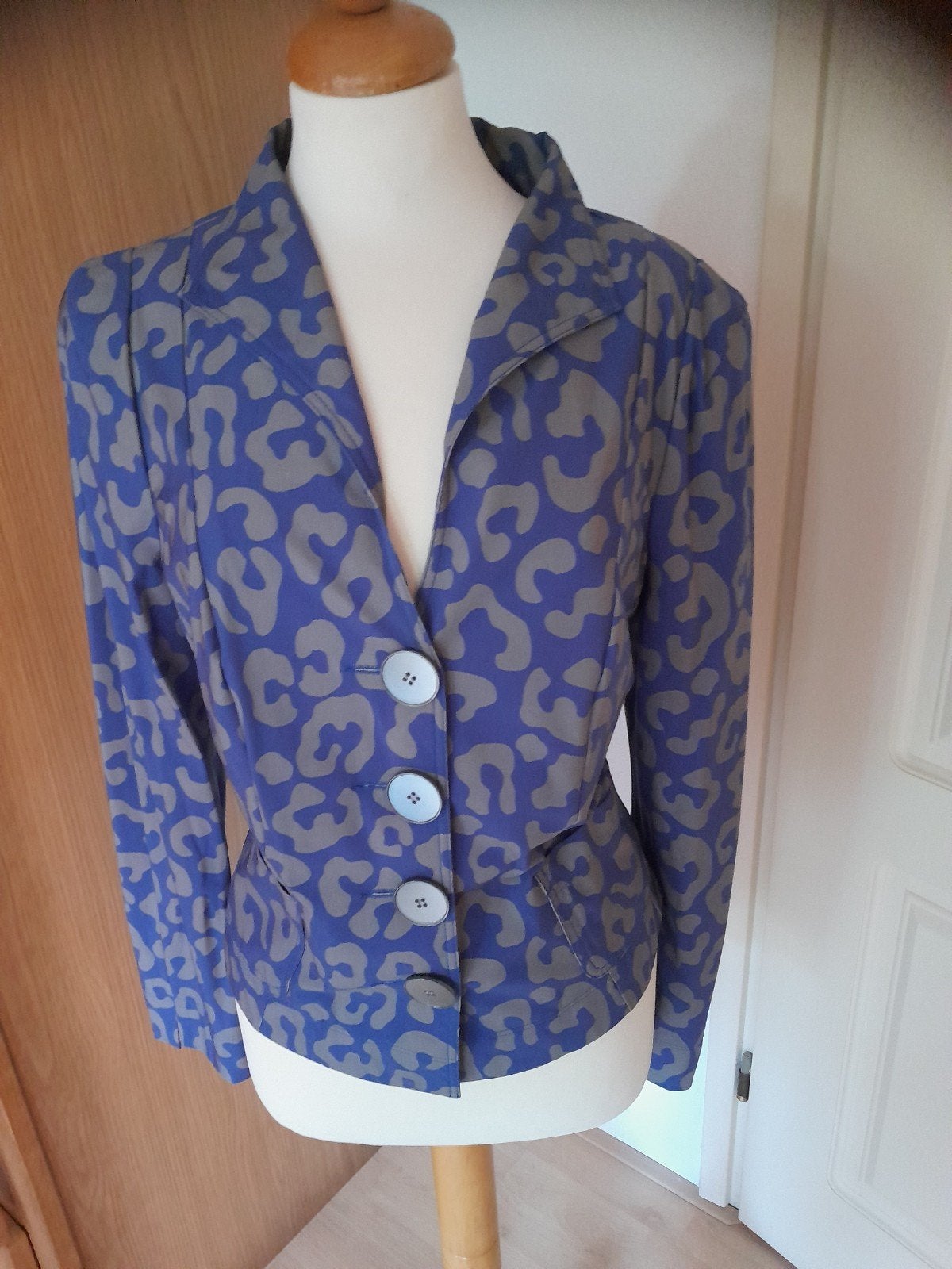 Blazer jasje van Moq maat 42 travelstof., Maat 42/44 (L), Moq, Zo goed als nieuw, Jasje