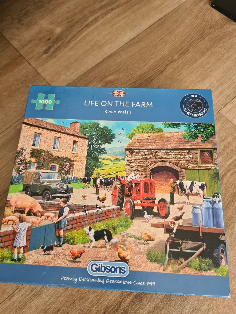Gibsons legpuzzel, Ophalen of Verzenden, 500 t/m 1500 stukjes, Zo goed als nieuw, Legpuzzel