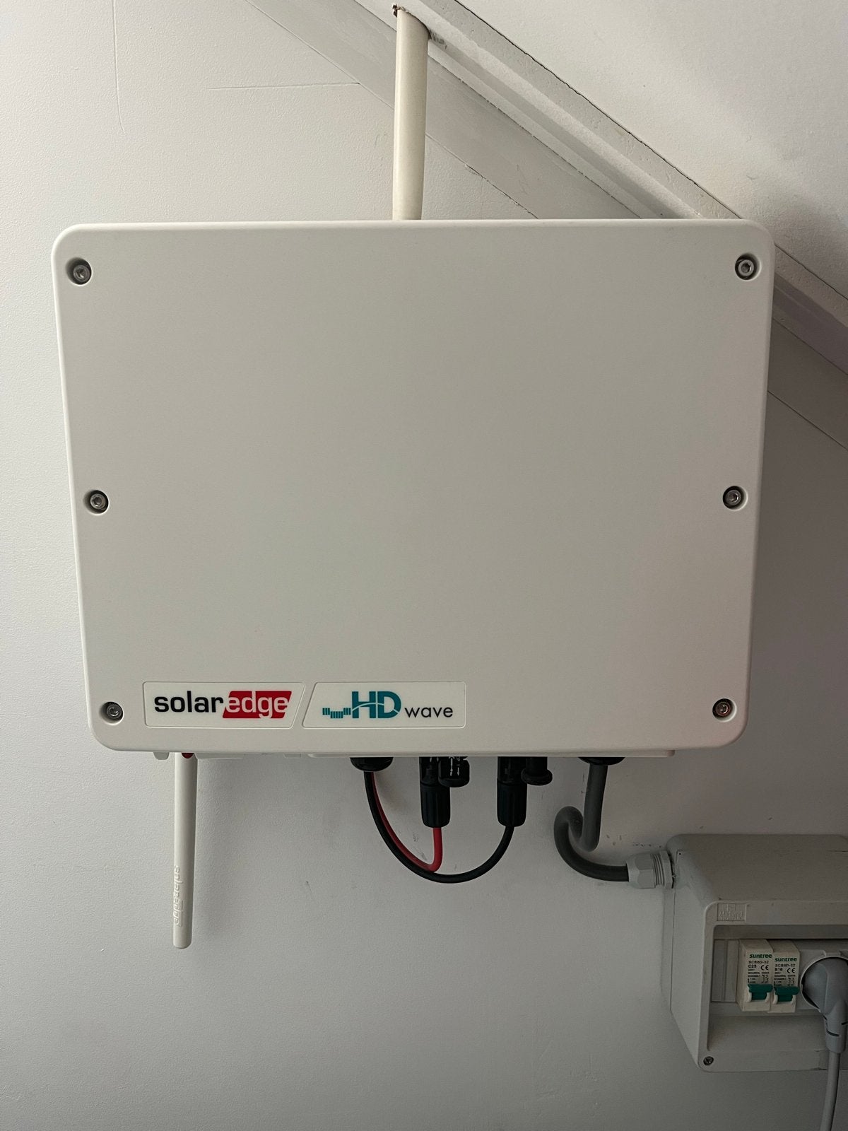 SolarEdge SE6000H 1-fase omvormer - Zo goed als nieuw, Ophalen, Nieuw, Overige typen