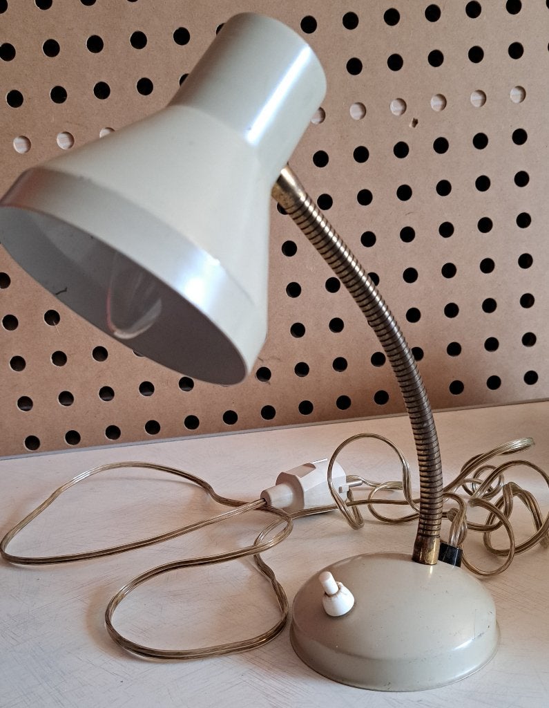 oud nostalgisch burau lampje, Ophalen of Verzenden, Gebruikt, Bruin