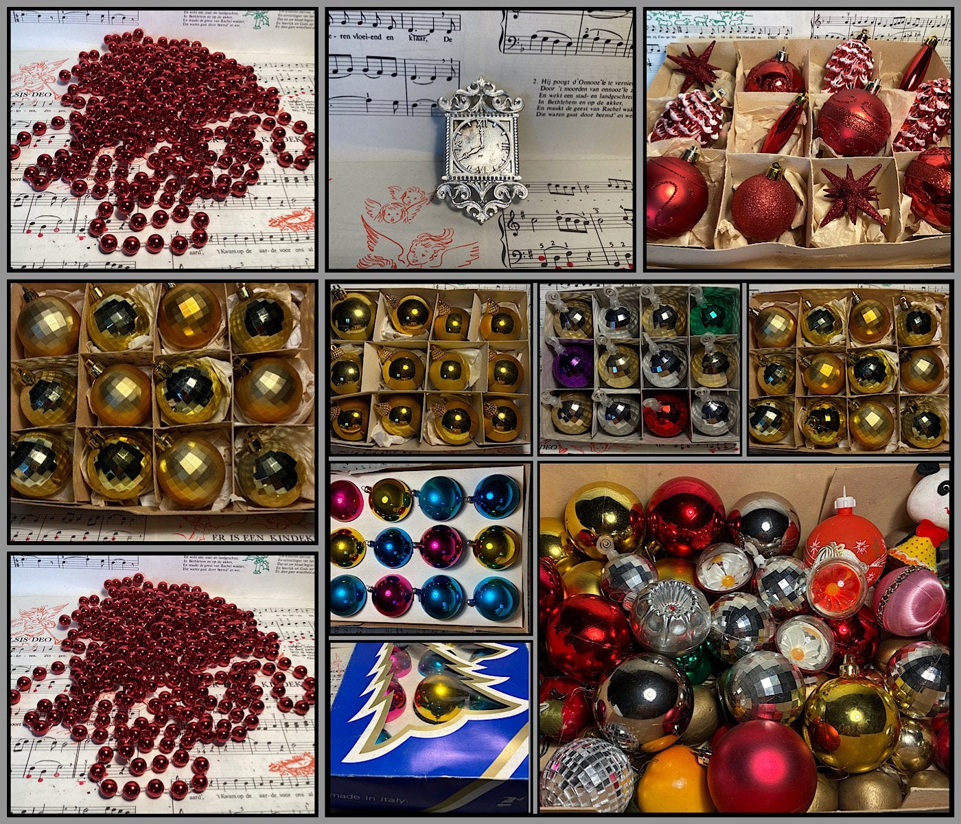 Ook voor oude kunststof kerstballen naar Puurnostalgie, Ophalen of Verzenden, Gebruikt