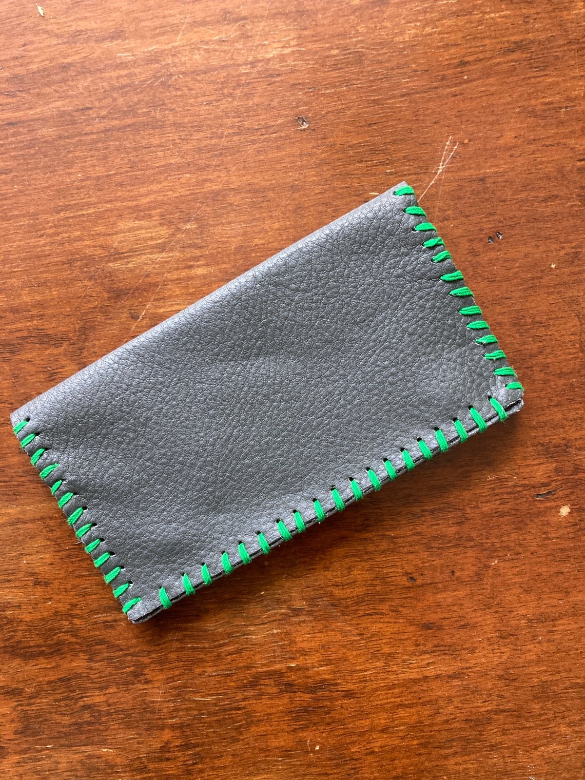 Leren portemonnee of etui, Overige merken, Zwart, Ophalen of Verzenden, Zo goed als nieuw