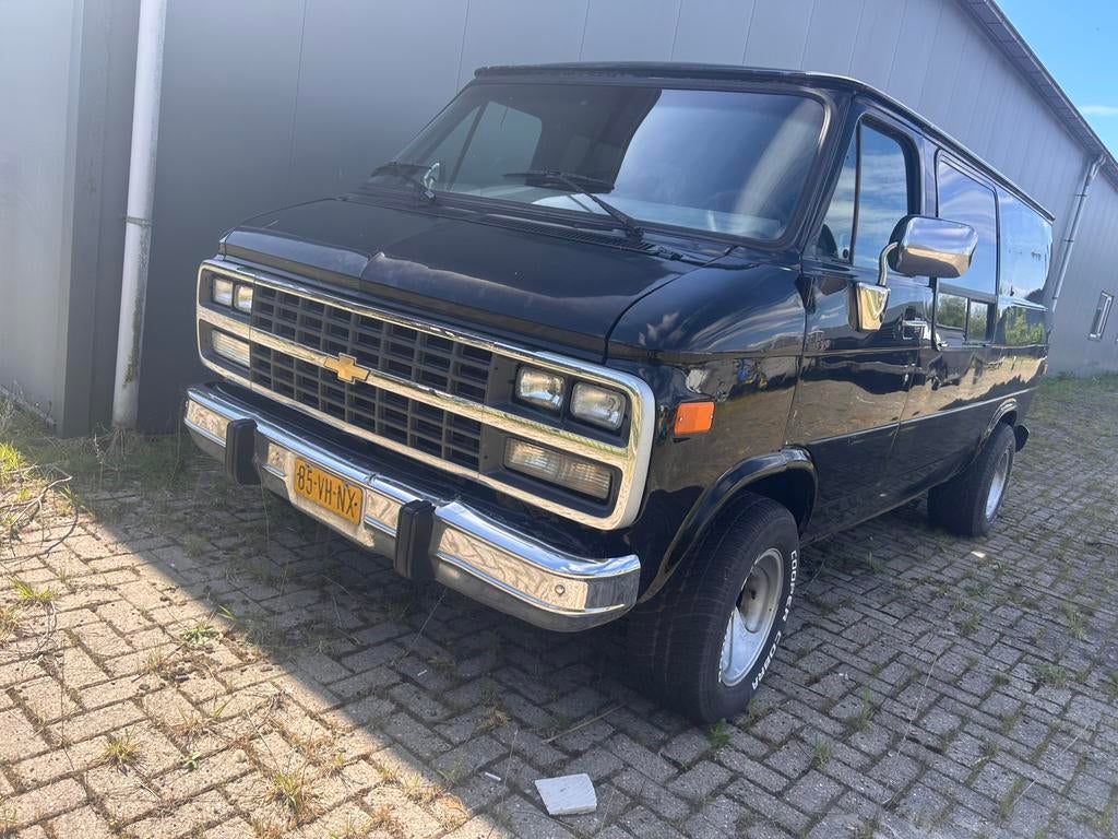 chevy van g20 camper, Caravans en Kamperen, Campers, Automaat, Buscamper of Camperbus, Bedrijf, LPG