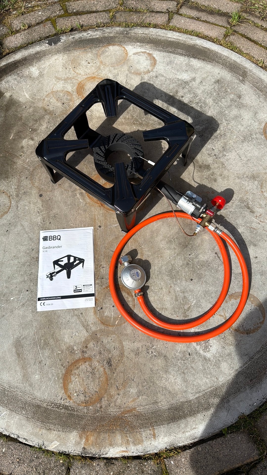 BBQ GASBRANDER 30 cm, Ophalen of Verzenden, Nieuw