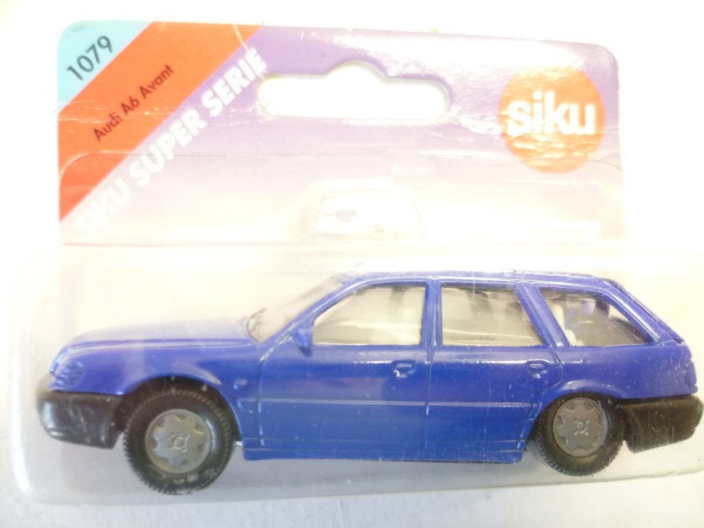 Siku 1079 Audi A6 Avant blauw nieuw in blister modelauto., Ophalen of Verzenden, Nieuw, Auto