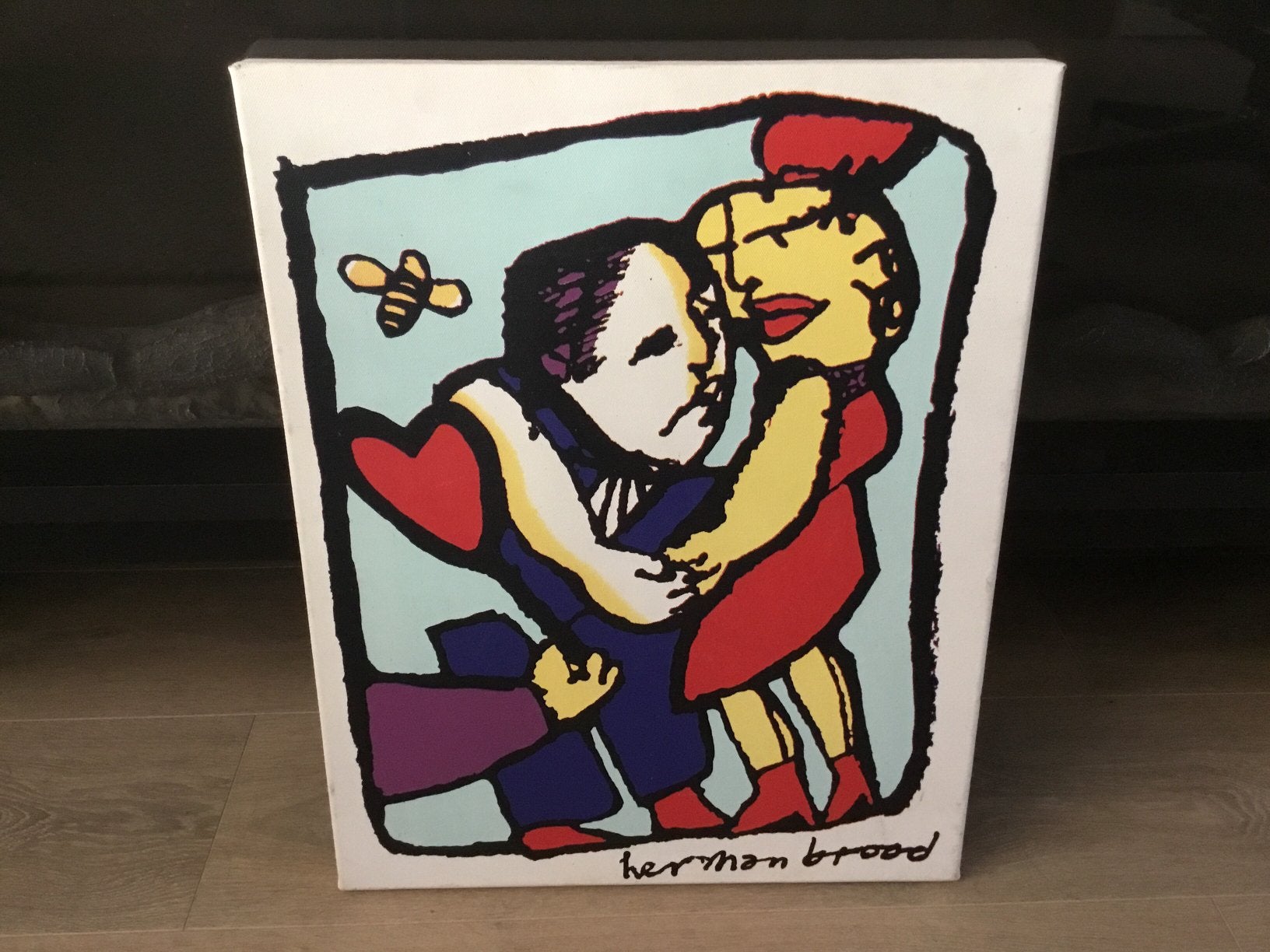 Herman Brood canvas schilderij, Antiek en Kunst, Ophalen