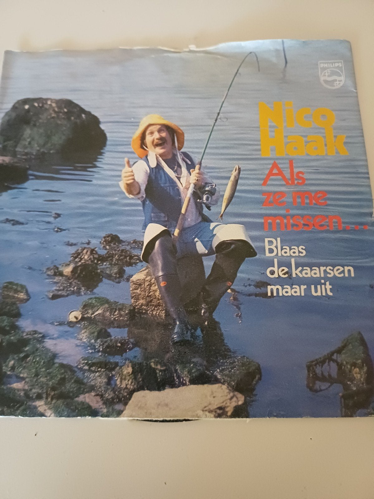 Nico Haak - Als ze me missen... Blaas de kaarsen maar uit, Gebruikt, 7 inch, Ophalen of Verzenden, Overige typen