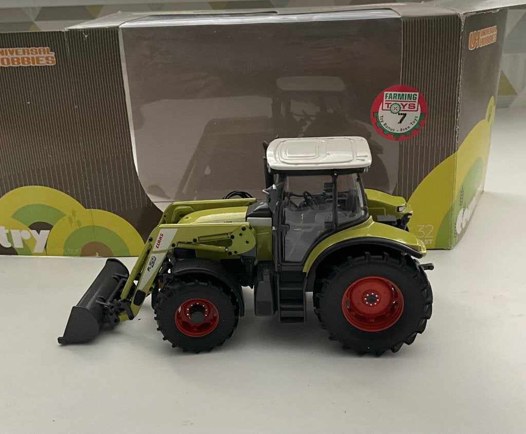 CLAAS Ares 577ATZ With Frontloader FL 120, Ophalen of Verzenden, Zo goed als nieuw, Tractor of Landbouw, Universal Hobbies