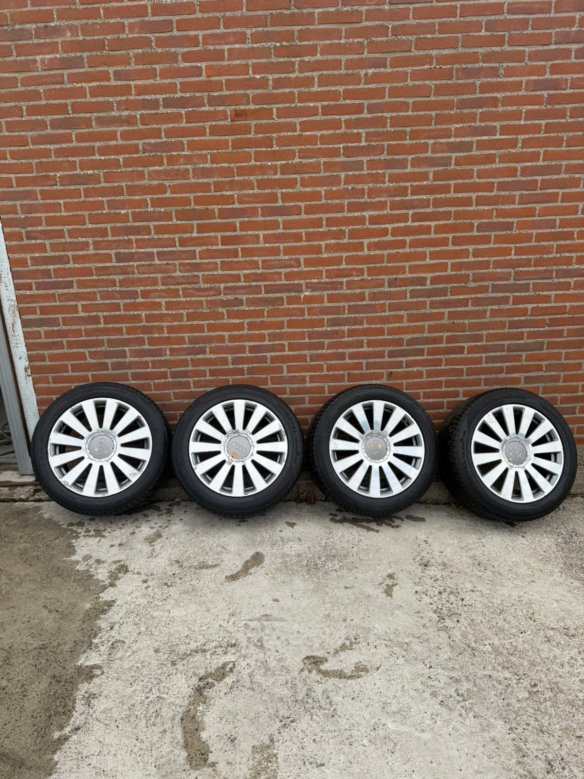 Audi 18inch velgen set Origineel Audi A8 D3, Ophalen, Gebruikt