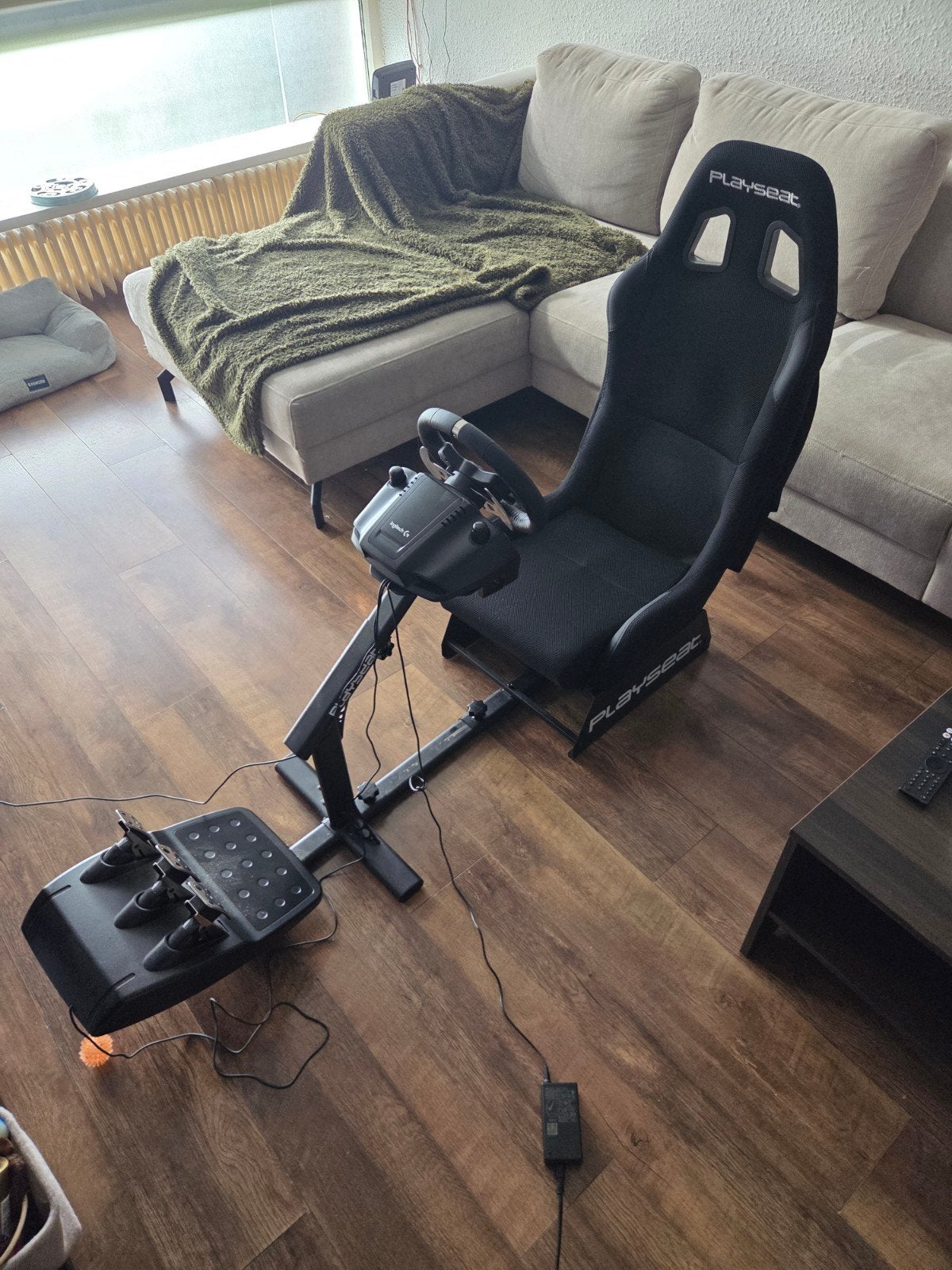 race stoel compleet ( xbox) + handschakel bak, Ophalen, Zo goed als nieuw, Stuurtje of Sportattribuut, Xbox Original