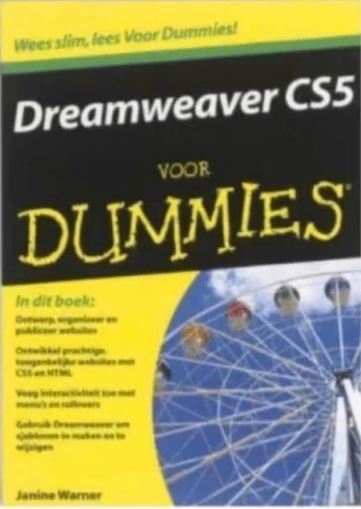 Dreamweaver CS5 voor Dummies, Ophalen of Verzenden, Zo goed als nieuw, Internet of Webdesign