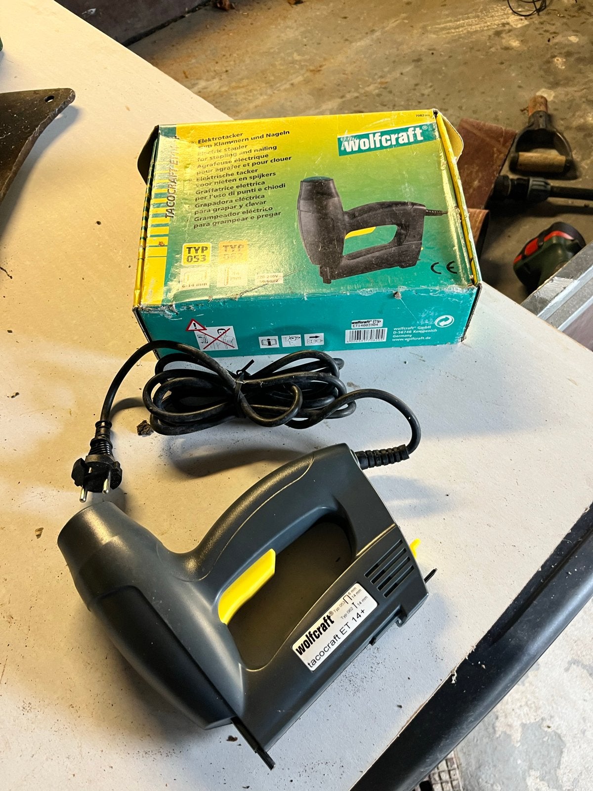 Diverse gereedschappen, tuinstoelen en meer, Ophalen, Gebruikt, Tacker/nietmachine, Overige merken
