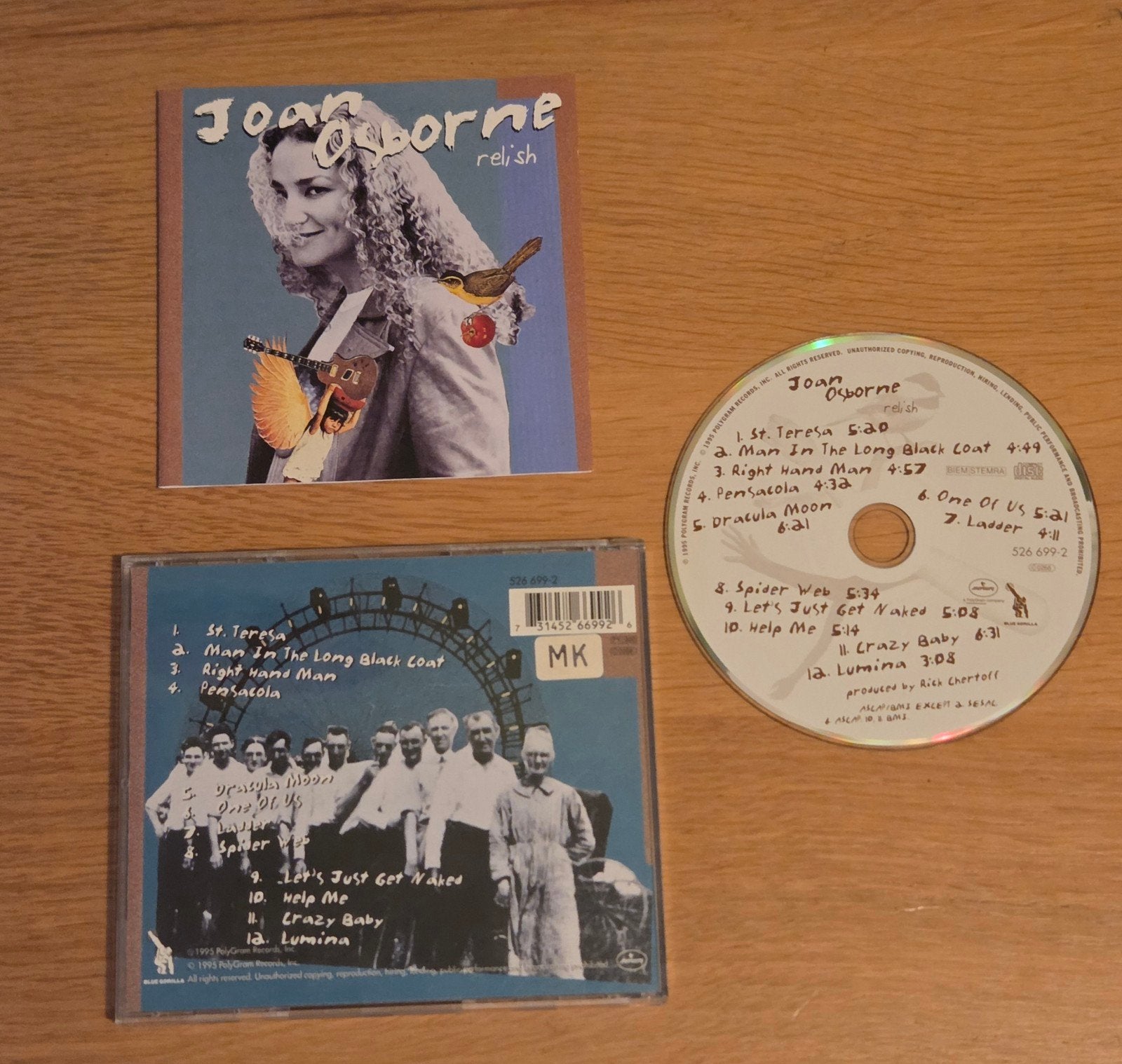 Joan Osborne  - Relish, Ophalen of Verzenden