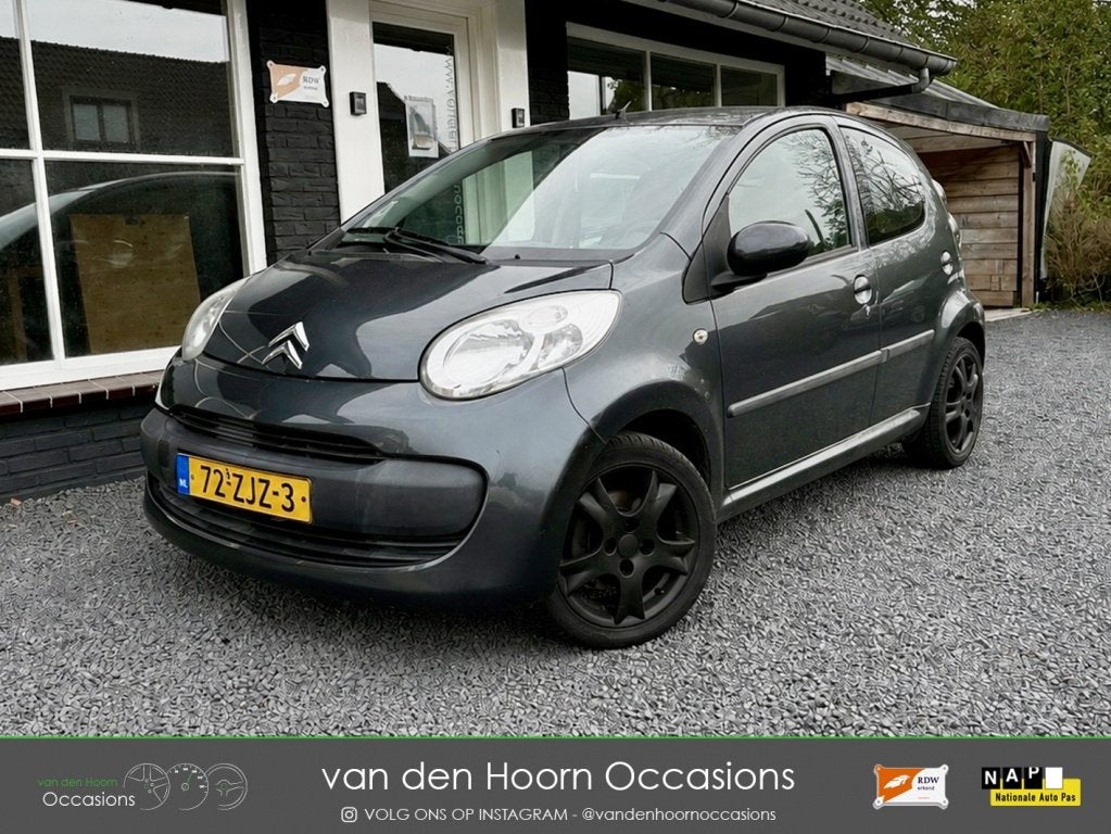Citroën C1 1.0 5-DEURS | NAP | EL RAMEN | CENTR DV | APK '2, Auto's, Gebruikt, 4 stoelen, C1, 68 pk