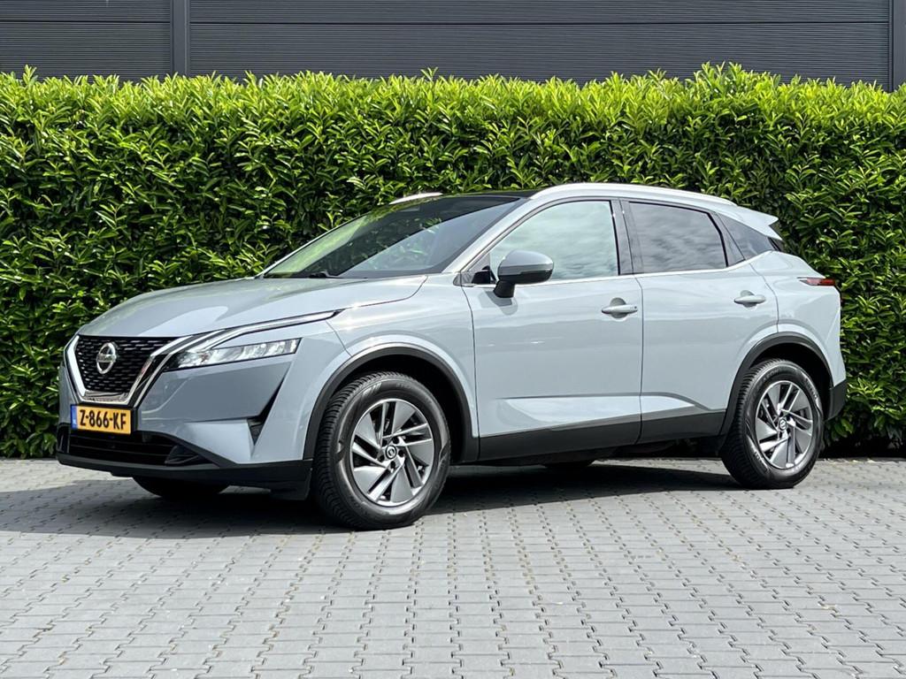 Nissan Qashqai 1.3 MHEV Xtronic ACENTA, PANORAMADAK, NAVIGAT, Auto's, Stof, Automatische klimaatregeling, Qashqai, 725 kg