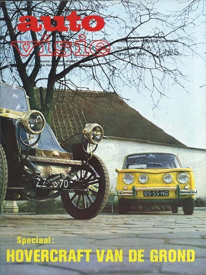 Autovisie 9 1969: Triumph 2500 PI - Peugeot 504 Coupe Cabrio, Ophalen of Verzenden, Gelezen, Algemeen