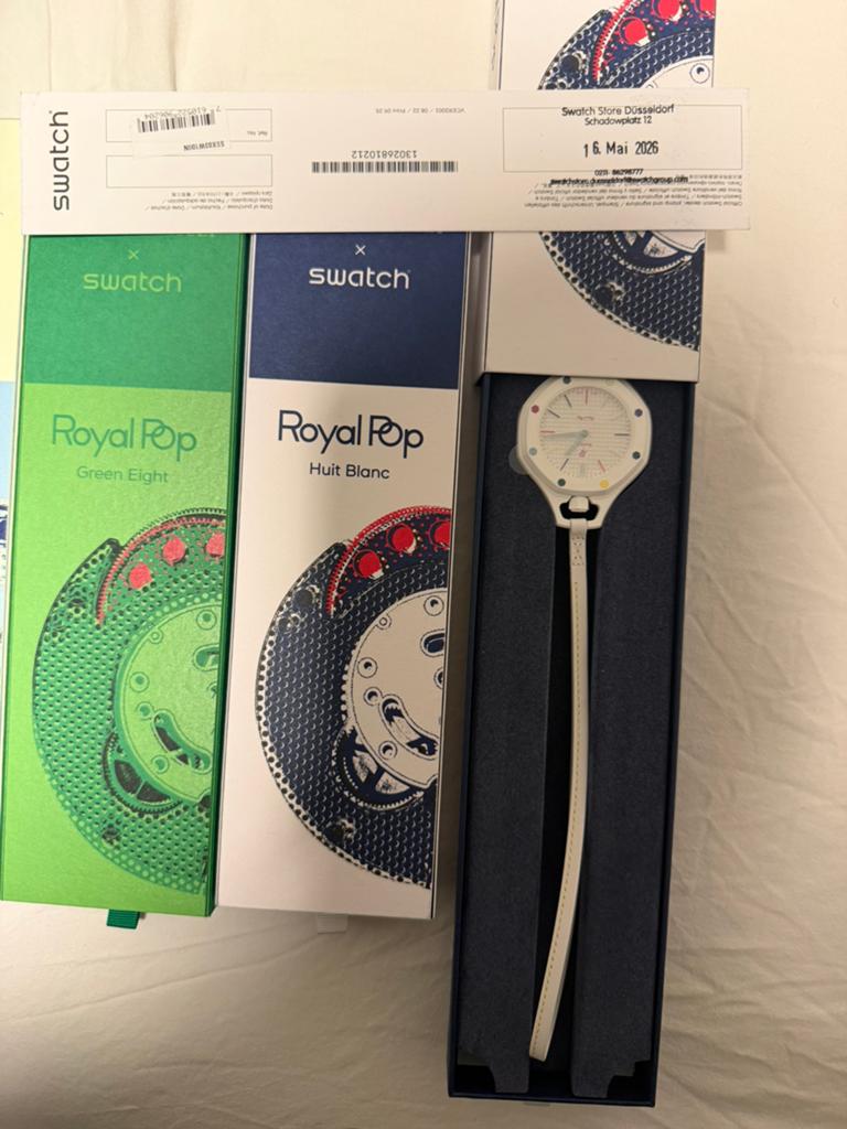 Swatch x AP Royal Oak horloge tekoop alle kleuren!, Sieraden, Tassen en Uiterlijk, Horloges | Dames, Ophalen of Verzenden, Nieuw