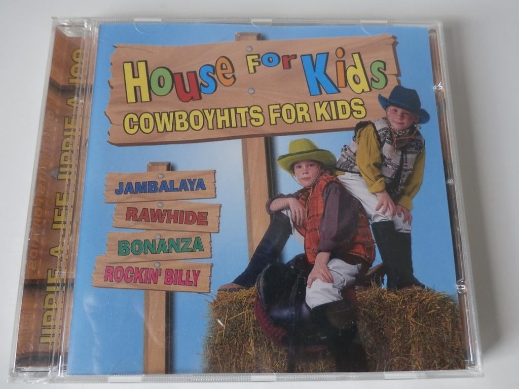 House for kids + cowboyhits for kids + bonanza +  4,00 +, Ophalen of Verzenden, Zo goed als nieuw, 6 tot 9 jaar