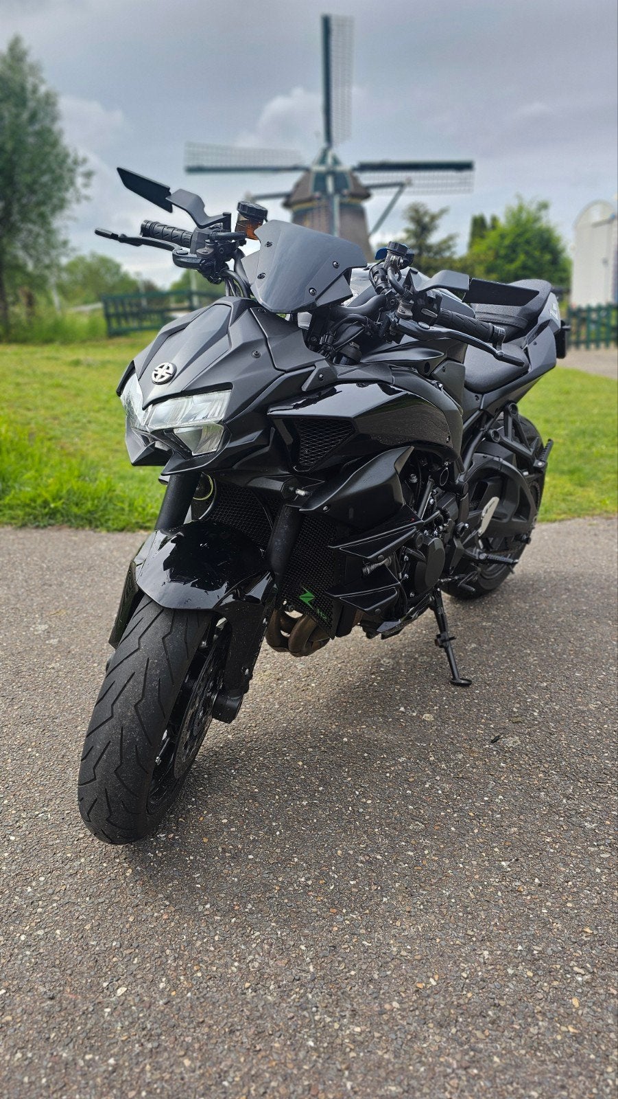 Kawasaki Z H2 2021 supercharged 200pk 15.069 km MIVV uitlaat, 4 cilinders, Motorrijbewijs A, Particulier, LED Verlichting