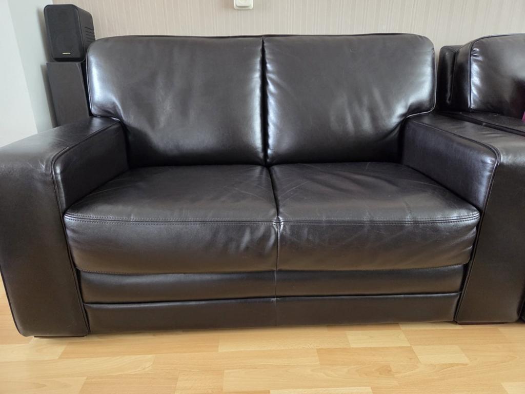 Complete bankstel (2x 2-zits, 1x 3- zits), Ophalen, Gebruikt, 150 tot 200 cm, Driepersoons