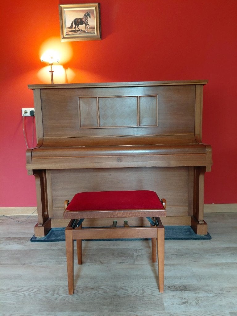 Jean Kleber Piano - Goed onderhouden, Ophalen, Gebruikt, Bruin, Piano