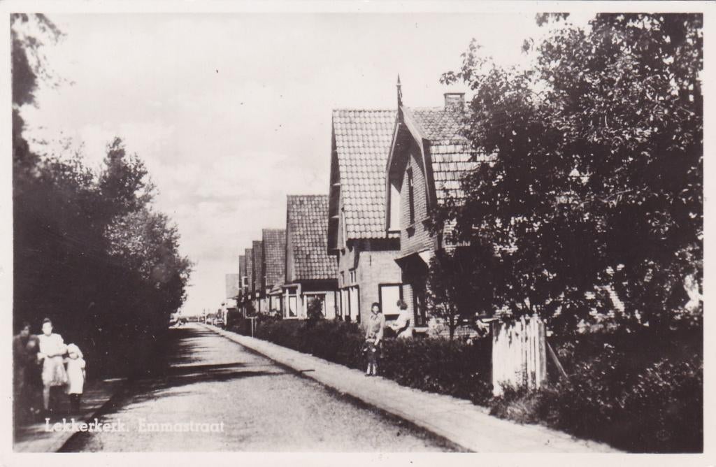 Lekkerkerker. Emmastraat. **, Verzenden, 1960 tot 1980, Ongelopen, Zuid-Holland
