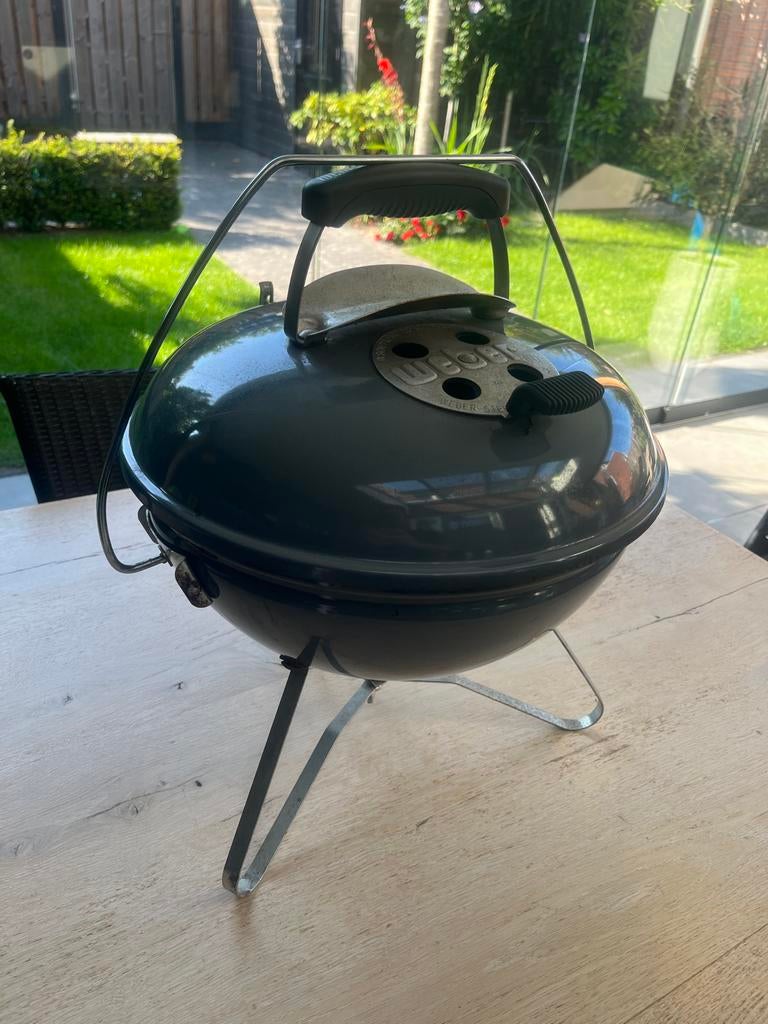 Weber Smokey Joe Premium Houtskoolbarbecue, Tuin en Terras, Houtskoolbarbecues, Ophalen, Zo goed als nieuw