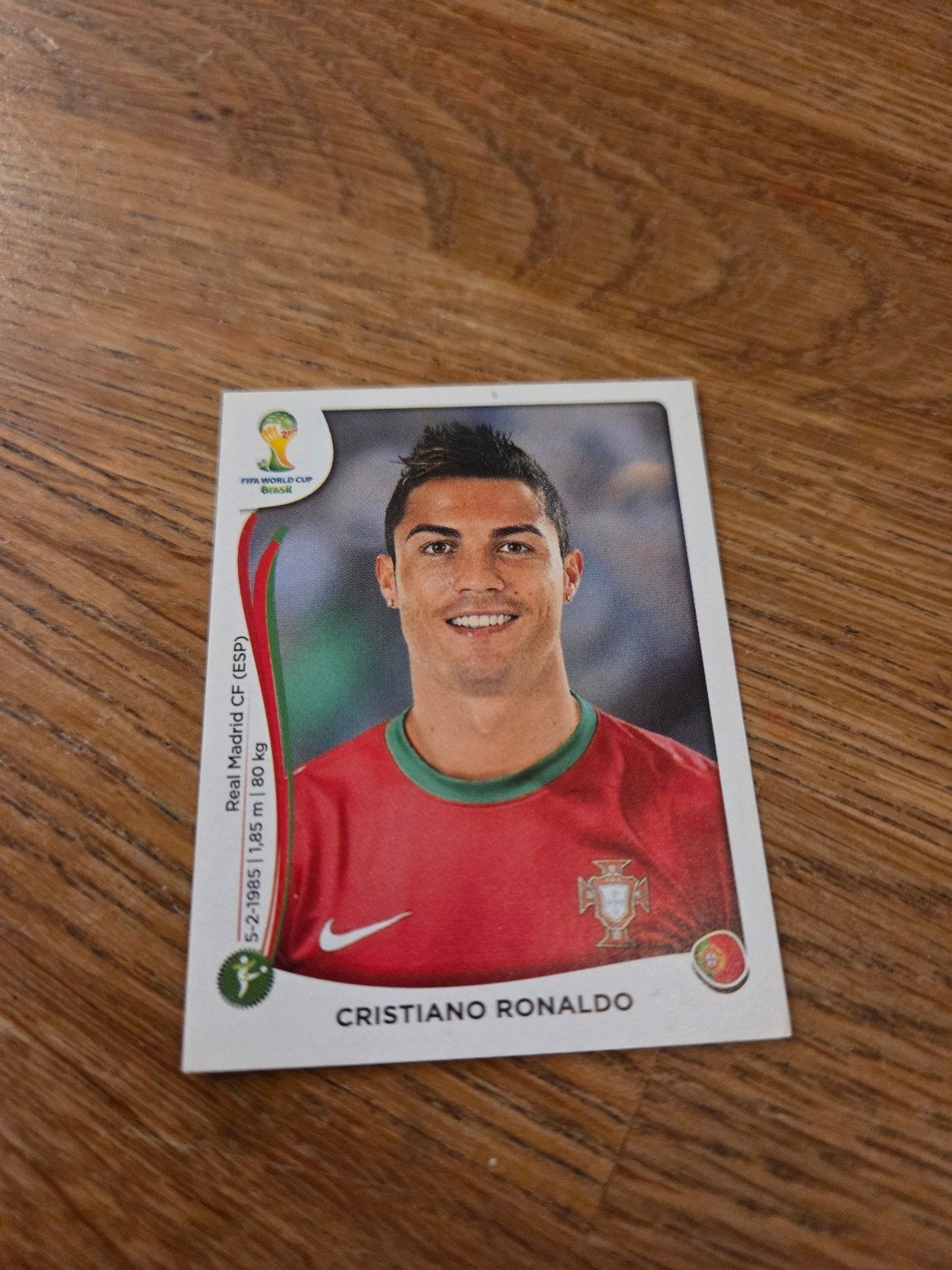 Panini Christiano Ronaldo, Ophalen of Verzenden, Zo goed als nieuw, Buitenlandse clubs, Poster, Plaatje of Sticker