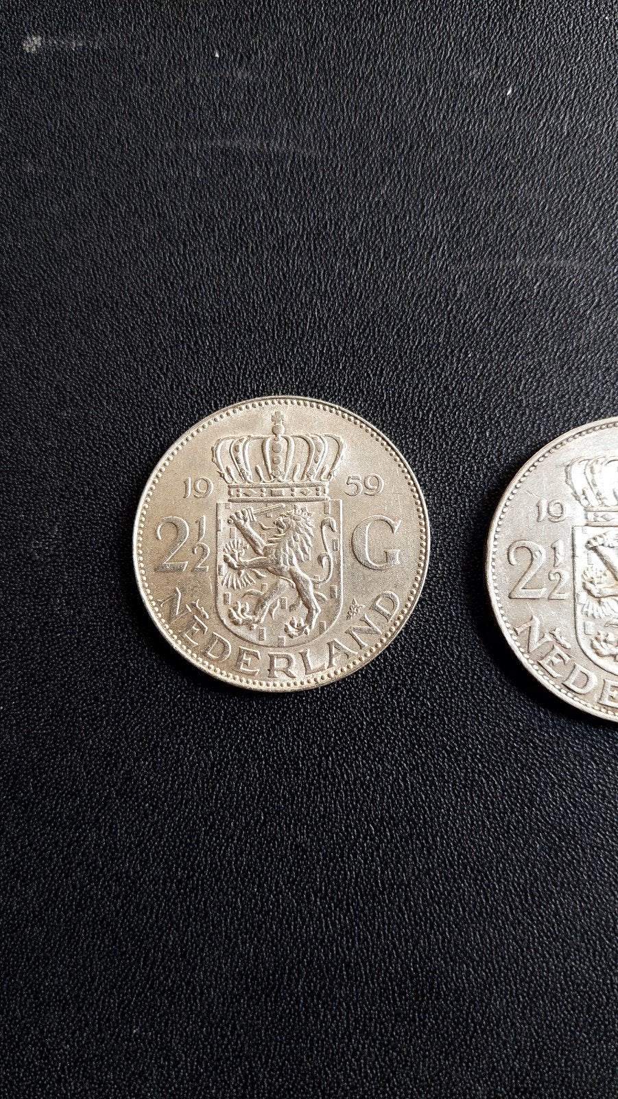 Set van 3 zilveren Rijksdaalders  Koningin Juliana, Ophalen of Verzenden, Koningin Juliana, 2½ gulden