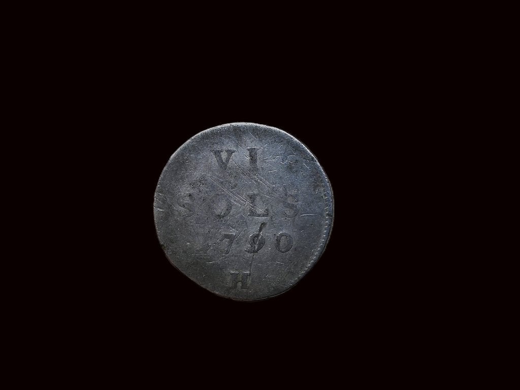 6 Sols 1790 Leopold II voor Luxemburg, Verzenden, Zilver, Zilver