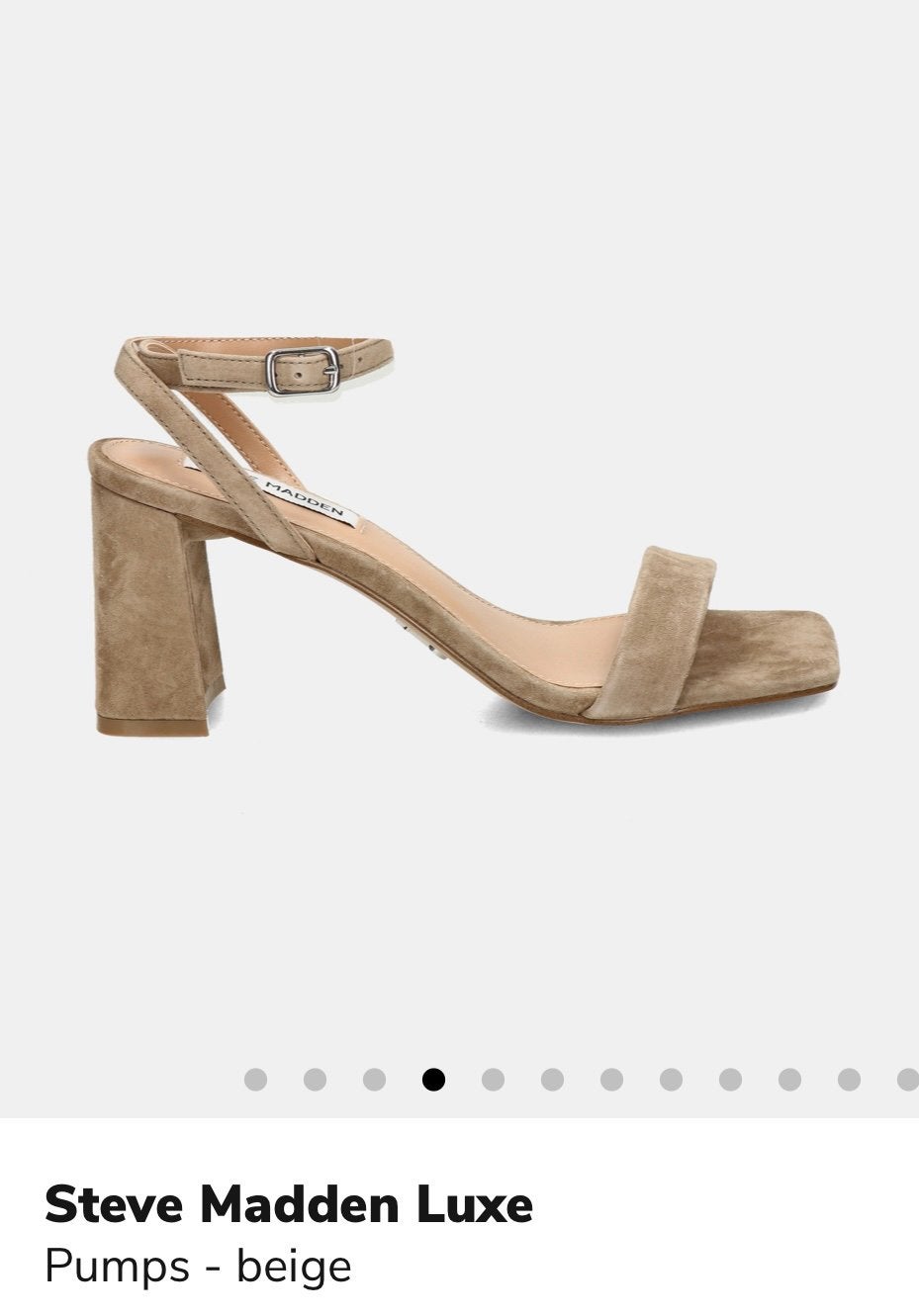 Steve madden pumps beige maat 38, Kleding | Dames, Schoenen, Ophalen, Zo goed als nieuw, Beige