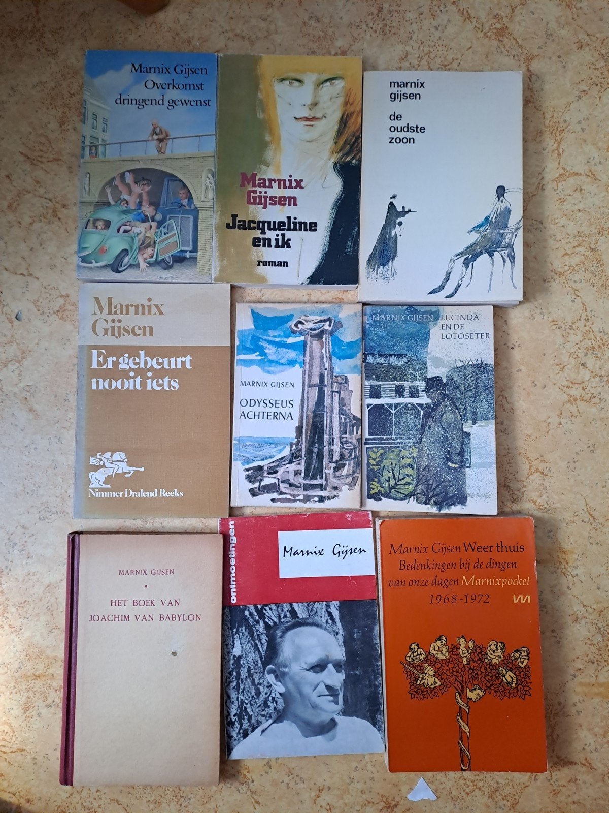 Marnix Gijsen boeken collectie, Ophalen of Verzenden, Gelezen, Marnix Gijsen, België