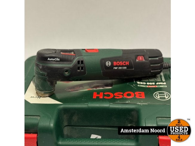Bosch PMF 250 CES Multitool, Bosch, Zo goed als nieuw, Support@bosch.com, Robert Bosch GmbH
Robert-Bosch-Platz 1
70839 Gerlingen-SchillerhÃ¶he
Germany