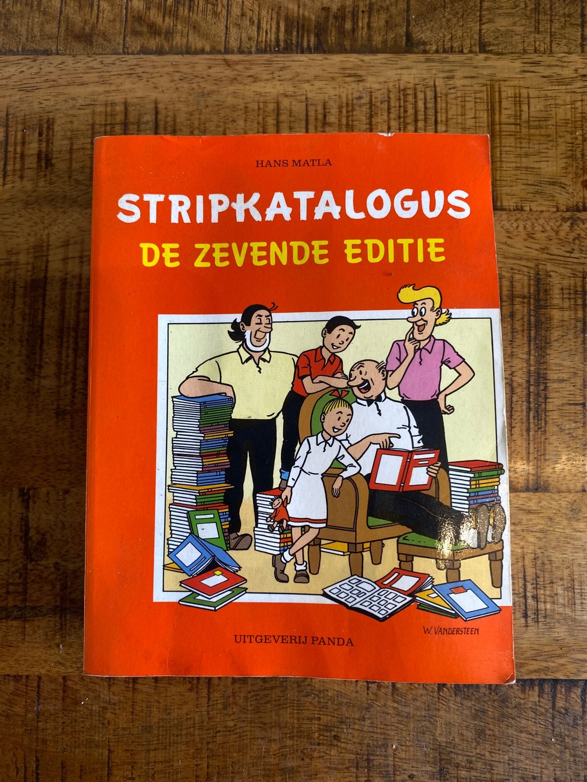 Stripkatalogus De Zevende Editie - Hans Matla, Eén stripboek, Ophalen of Verzenden, Gelezen