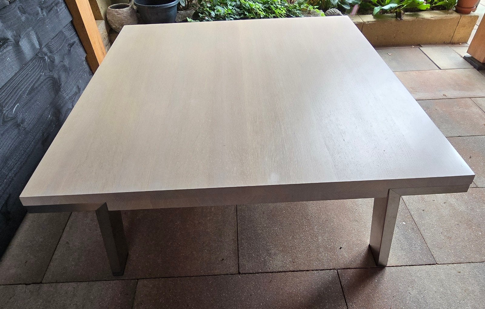 Salontafel " 7 " van  Bert Plantagie, Ophalen, Gebruikt, 50 tot 100 cm, Vierkant