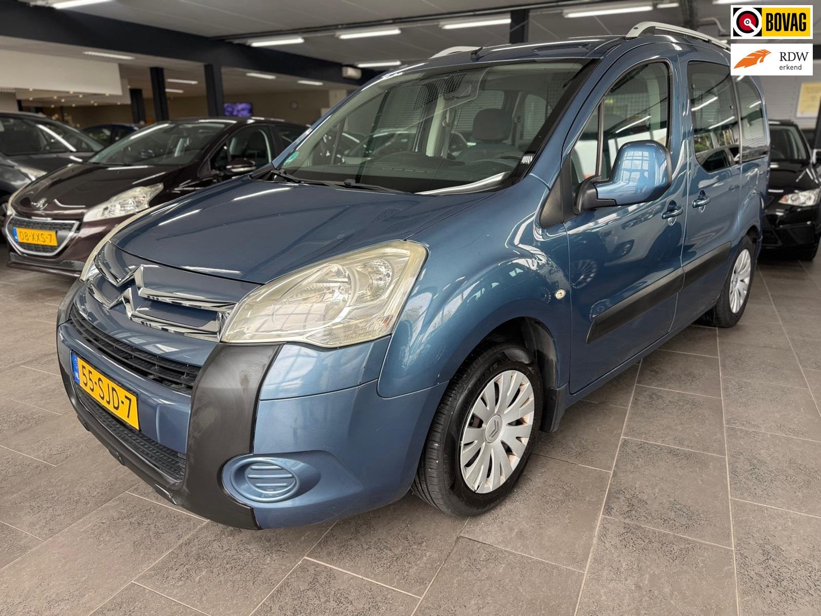Citroen Berlingo 1.6-16V Cinqspace 2xschuifdeuren elektrisch, Auto's, Voorwielaandrijving, Stof, Gebruikt, 4 cilinders
