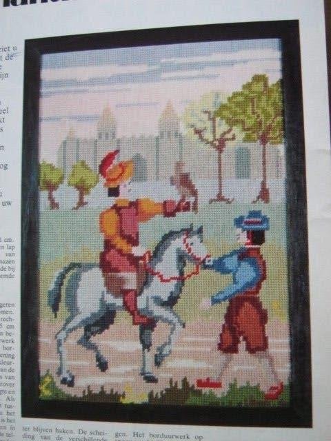 Borduurpatroon  Klassieke prent  nr 1314 do, Verzenden, Nieuw, Handborduren, Patroon