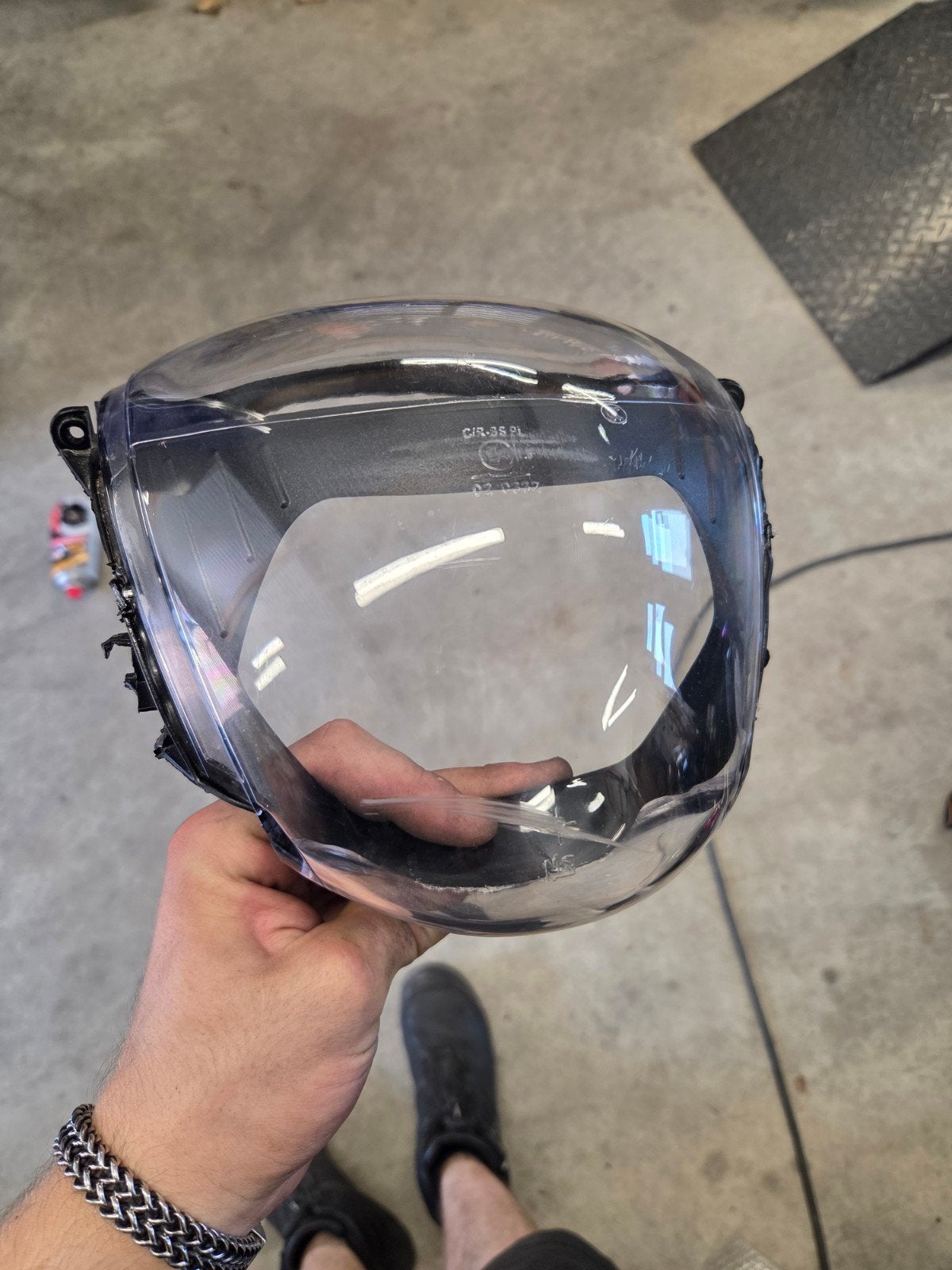 Origineel Piaggio Zip teller glas - Gebruikt met krasjes, Ophalen of Verzenden, Gebruikt, Overige typen, Piaggio