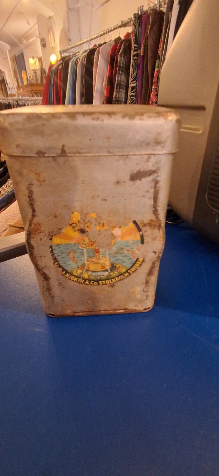 Vintage Primus N.71 Benzinebrander, Ophalen