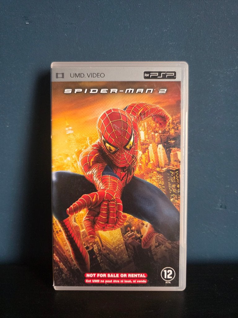 Spider-Man 2 UMD Video PSP – Marvel, Overige genres, 1 speler, Ophalen of Verzenden, Zo goed als nieuw